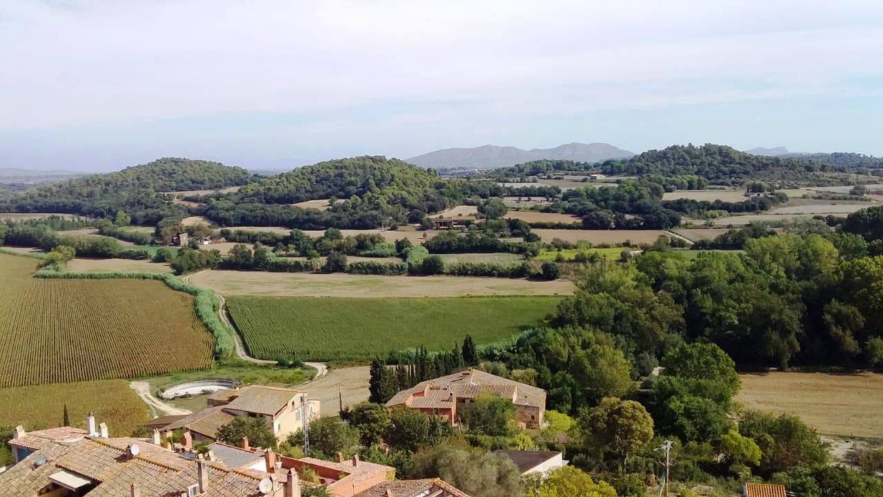 View from Castell d'Empordà